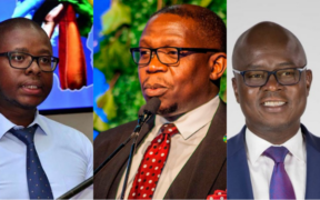 A collage of Dr Joe Ageyo,Geoffrey Odundo,and Washington Gikunju PHOTO/File