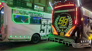 A photo of George Ruto's matatus PHOTO/X