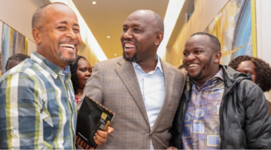 Kipchumba Murkomen at the launch event in Eldoret PHOTO/X