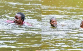 Kericho Women Rep Aspirant Dives Into River to Help Retrieve Body, Draws Mixed Reactions