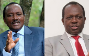 A collage of Wiper Party leader Kalonzo Musyoka and Raphael Tuju PHOTO/X
