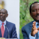 A collage of Kalonzo Musyoka and president William Ruto PHOTO/X