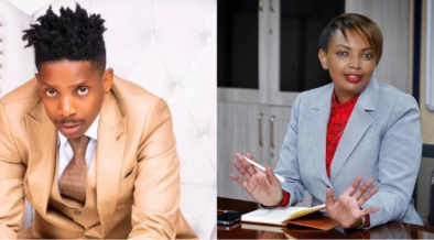 A collage of Eric Omondi and Karen Nyamu PHOTO/Citizen