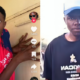 A collage photo of Derrick Omollo from his tiktok videos and his photo. Photo/ Courtesy