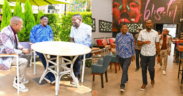 A photo showing Edwin Sifuna , Babu Owino and James Orengo in a lunch date on September 4 , 2026 in Nairobi. Photo James Orengo X