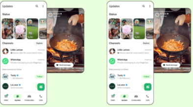 A screenshot showing an ad in whatsapp. Photo/ File