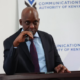 CA Director General David Mugonyi speaking during the opening of a past capacity-building session for actors within the cyber-security ecosystem in the African region. PHOTO/CA IG.
