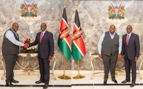 Collage photo showing President William Ruto and Wicknell Chivayo, Zimbabwean businessman after their business meeting on September 8, 2026 . Photo /Wicknell Chivayo /X