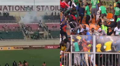 Gor Mahia fans cause chaos during match against Tusker