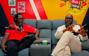 Aphoto of Jagero during the Iko Nini Podcast. Photo/ Youtube