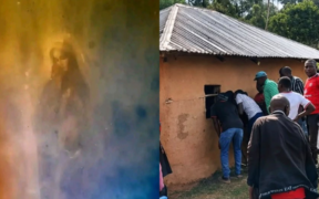 Mystery in Kisii as ‘Virgin Mary’ Image Emerges on Kitchen Wall