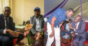 Nairobi Senator Edwin Sifuna during past meetings with Wiper Leader Kalonzo Musyoka and DCP leaders Rigathi Gachagua. PHOTO/Courtesy.