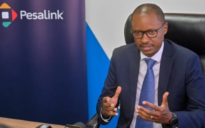 PesaLink CEO Gituku Kirika during a past press conference. PHOTO | Courtesy