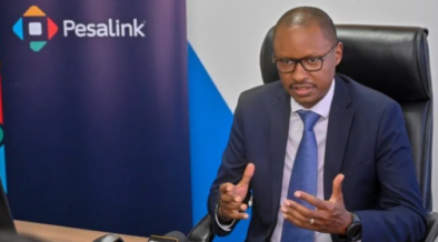 PesaLink CEO Gituku Kirika during a past press conference. PHOTO | Courtesy