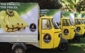 Photo showing Twiga Foods TukTuk in a packing . Photo/ Joseph Muraya / X