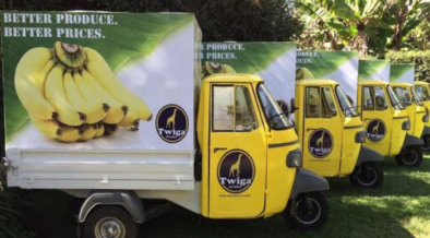 Photo showing Twiga Foods TukTuk in a packing . Photo/ Joseph Muraya / X
