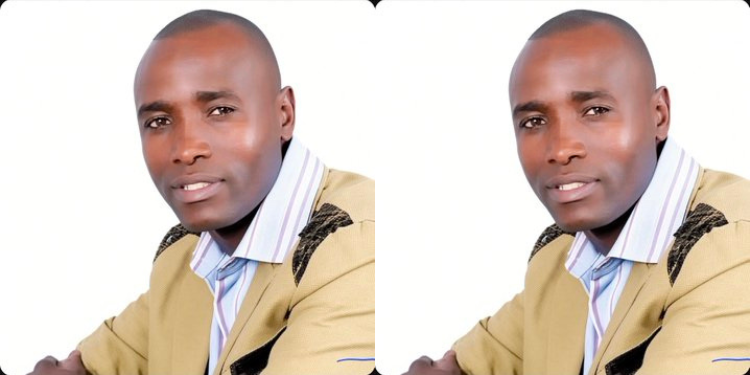 Photo showing the Gospel singer Vincent Onyango . Photo File