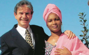 The late Tob Cohen (left) and his wife Sarah Wairimu (right). Photo/ Courtesy