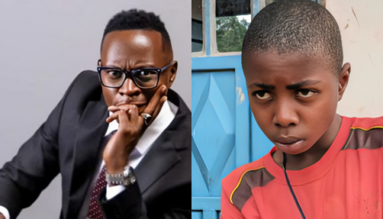 A photo collage of Media Personality Oga Obinna and Onsongo Comedian. PHOTO/ Oga Obinna IG/ Onsongo Comedian Tiktok.