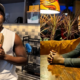 A photo collage of forex trader Onyango Tate. PHOTO/ Ongango Tate Facebook