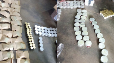 A photo of suspected narcotics worth Ksh 25.45 Million intercepted by KRA at Eldoret International Airport. PHOTO/ KRA