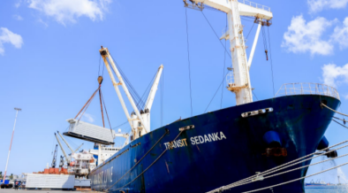 Crude oil production in Kenya moves closer as Gulf Energy receives an onshore drilling rig at Mombasa Port ahead of planned drilling in Turkana County.