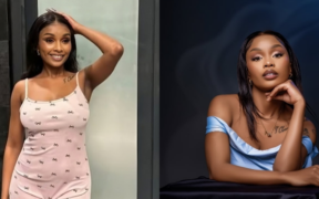 A collage photo of Kenyan content Creator Georgina Njenga. PHOTO/ Georgina Njenga Instagram