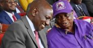 A photo of President William Ruto and COTU Secretary General Francis Atwoli. PHOTO/ PEOPLE DAILY