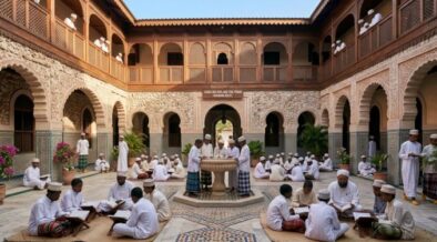Photo of muslims in a madrasa. PHOTO/ GEMINI