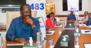 Photo showing Raila and ODM members during his October 3, 2025 meeting . Photo/ Raila Odinga/ X