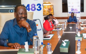 Photo showing Raila and ODM members during his October 3, 2025 meeting . Photo/ Raila Odinga/ X