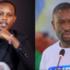 A photo collage of Kenyan Filmmaker Abel Mutua and Nairobi Senator Edwin Sifuna speaking to church attendees in Bungoma on Sunday, July 26, 2026. PHOTO/ Abel Mutua/ Edwin Sifuna Facebook