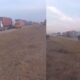 College Photo of Vehicles stuck in a traffic jam along the Nairobi-Mombasa Highway at Kapiti Plains. PHOTO/ SCREENGRAB
