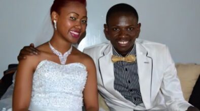 Former Churchill show comedian Mtumishi and his wife. PHOTO/ X